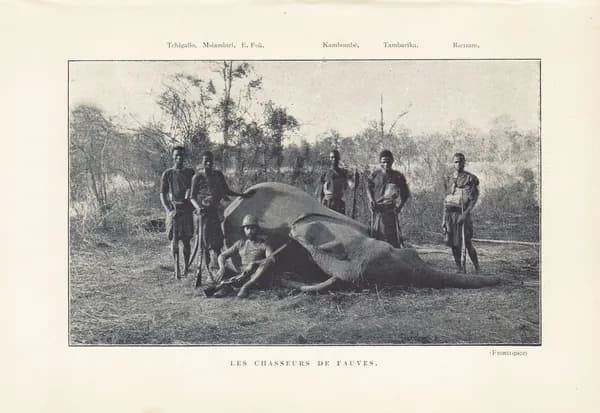 1899 год. Дикие охотники, фототипия