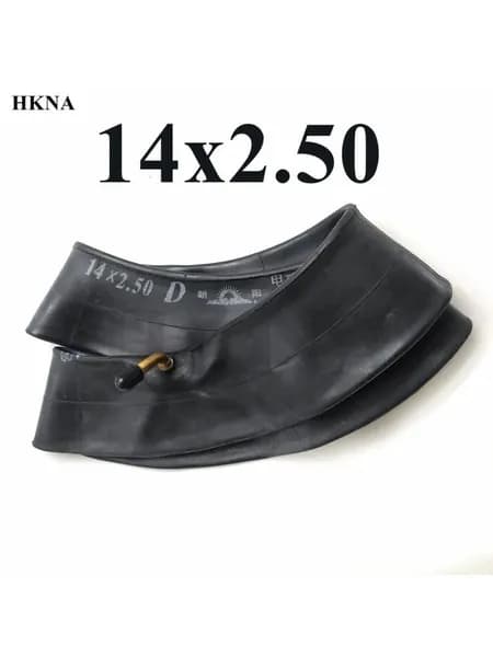 Камера 14x2.50 кривой сосок для электровелосипед SK8,ск8