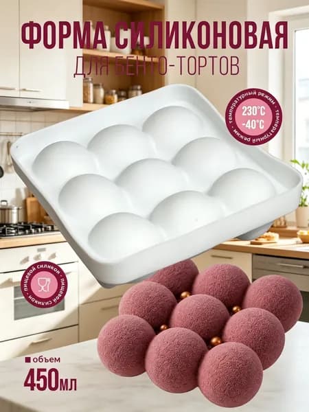 Форма для выпечки, Круглая, 1 яч., 15.5 см x 15.5 см, 1 шт
