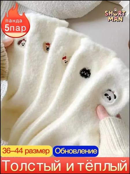 Носки женские, мужские wzz, 5 пар