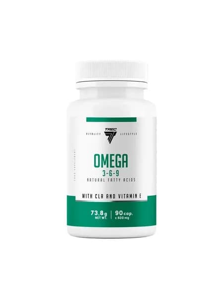 Омега 3 6 9 жирные кислоты Trec Nutrition OMEGA 3-6-9 90 капсул