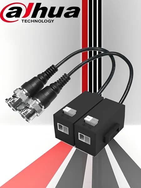 Dahua DH-PFM800-E. Комплект (балунов) пассивных приёмопередатчик по витой паре для передачи аналогового видеосигнала высокого разрешения. Для мультиформатных видеокамер