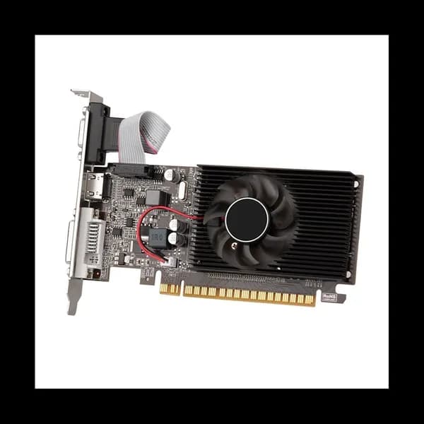 (V C X J) Графическая Карта Для Настольных ПК GT610 1GB DDR3 64Bit Видеокарта VGA+HD+DVI Настольная Офисная Игра