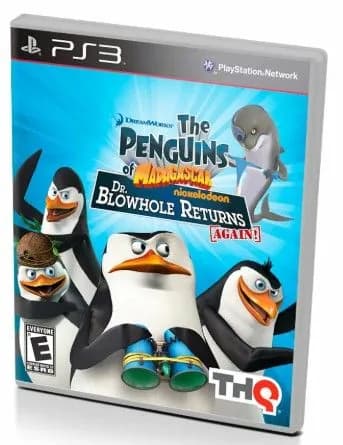Игра The Penguins of Madagascar: Dr. Blowhole Returns  Again! (PlayStation 3, Английская версия)