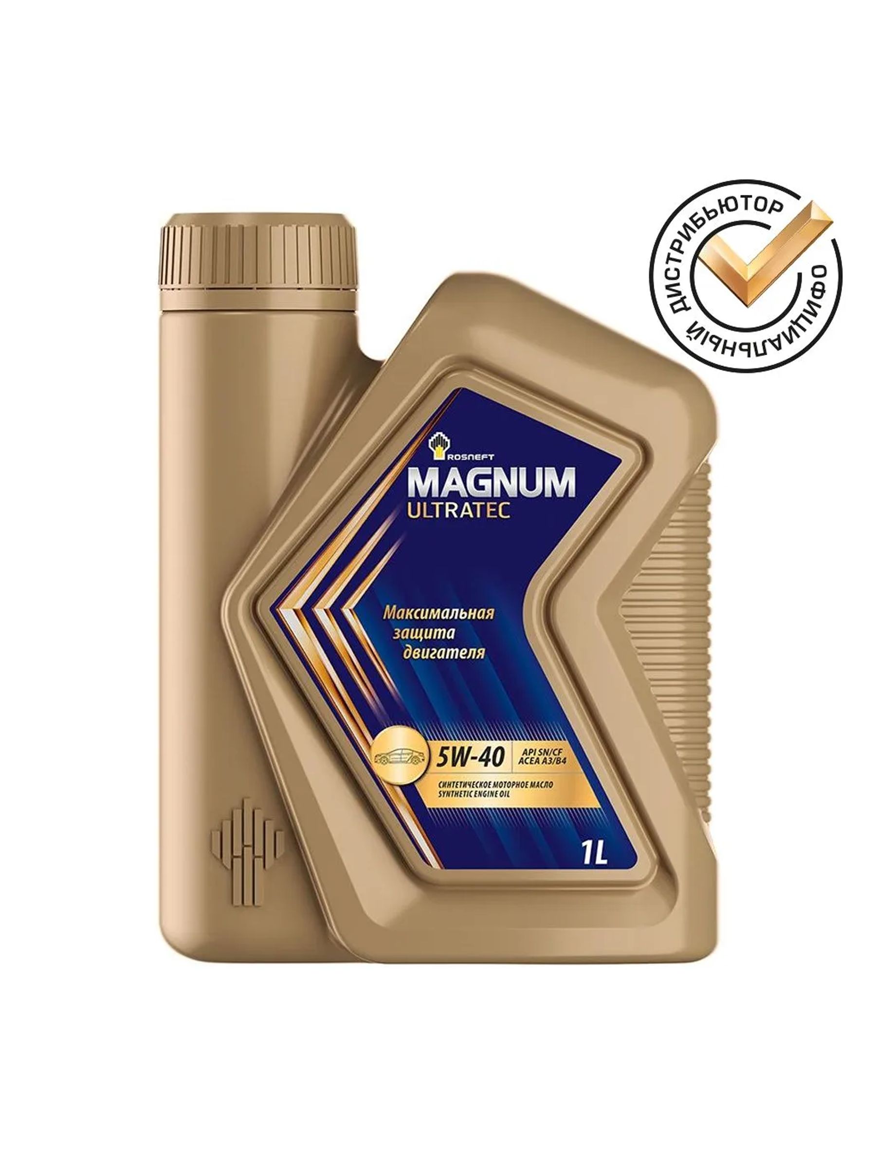 Rosneft Magnum Ultratec 5W-40 Масло моторное, Синтетическое, 1 л