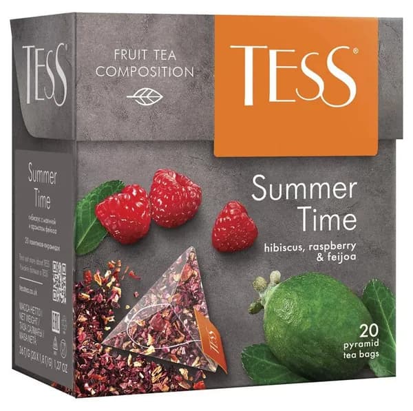 Чай травяной в пирамидках Tess Summer Time (Тесс Самма Тайм), 20*1,8 г 6007897