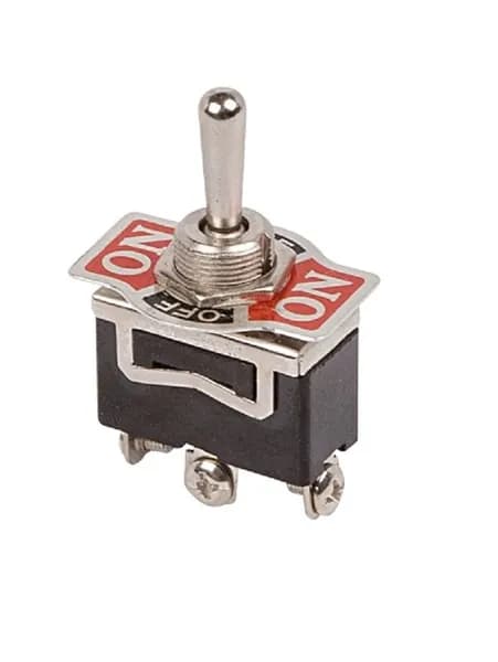 Тумблер ON-OFF-ON 3 позиционный KN3-103 3с 250В 15А 1шт.