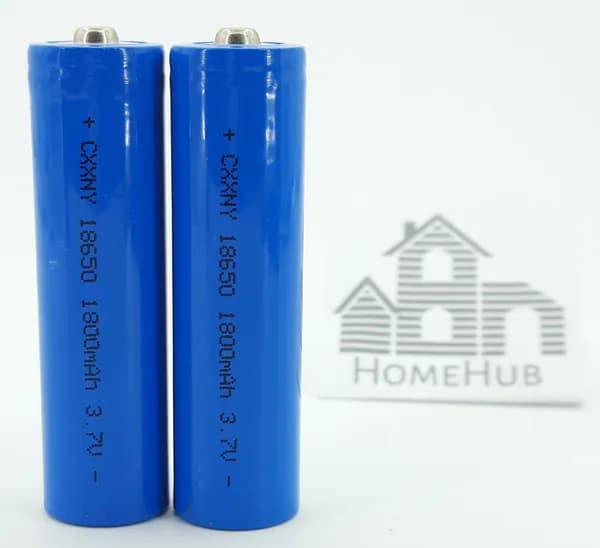Аккумулятор Li-ion, 18650, 3.7V, 1800mAh, с наконечником, 2шт