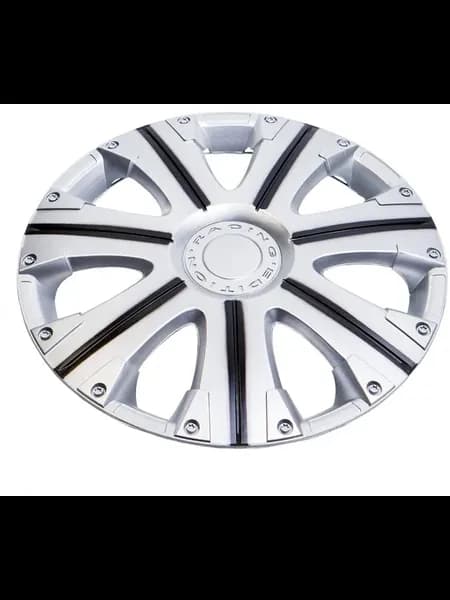 Колпаки колесные РАСИНГ Super Silver R15 комплект 4шт