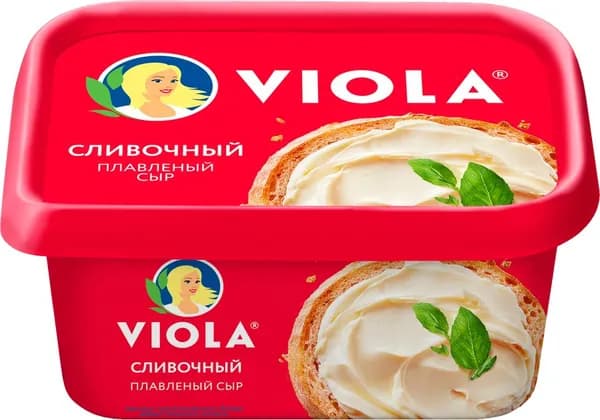 Сыр плавленый VIOLA 50%, без змж, 400г 2 шт.