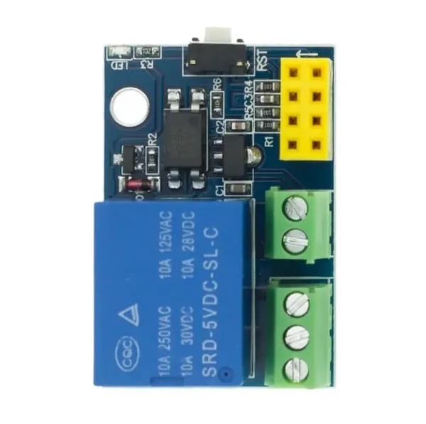 1-канальный релейный модуль WI-FI ESP8266 5V 10A