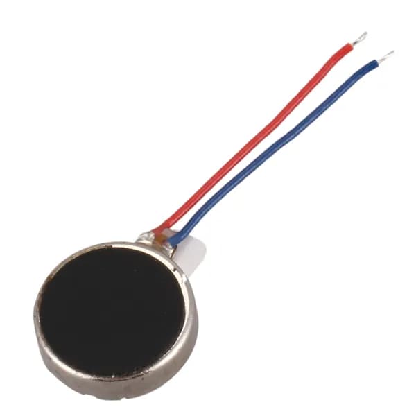 5 шт. DC3V/0.1A 1.5V/0.05A 10x2.7mm Монетные вибромоторы, серебристые