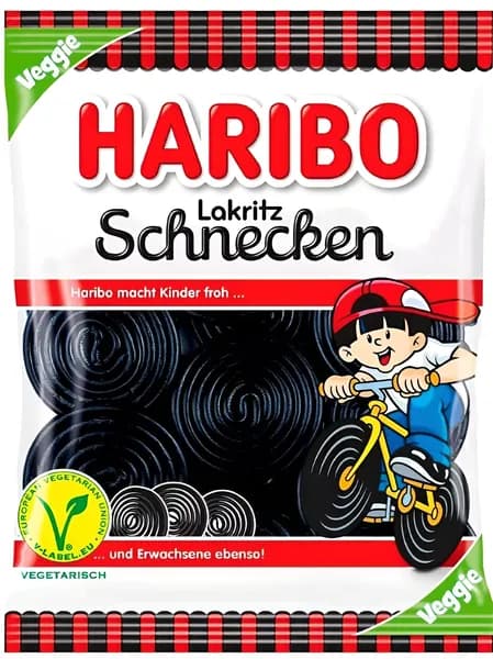 Мармелад жевательный Haribo Lakritz Schnecken 175гр Германия
