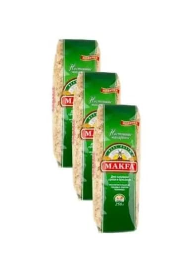Макароны "Звёздочка" MAKFA,3шт по 250г