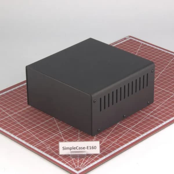 SimpleCase-E160 Универсальный металлический корпус для радиоэлектронных устройств. Размер (ШхД-В) 160х160-80 (мм)