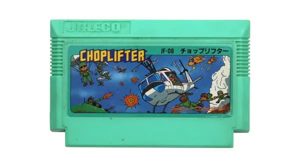 Choplifter (Nintendo Famicom, без коробки, NTSC-J) Винтаж
