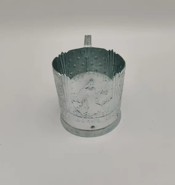 Подстаканник "Уральские сказы". Алюминий. СССР. 1973-1990 гг.