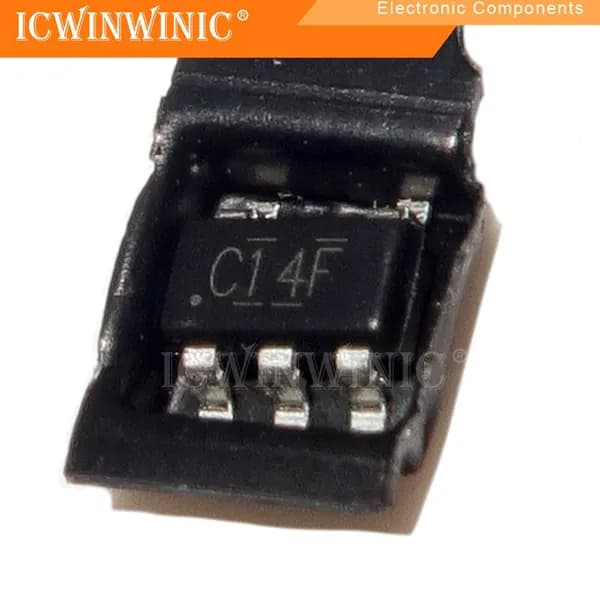 4шт SN74LVC1G14DBVR C14 C14F SOT23-5 Интегральная схема