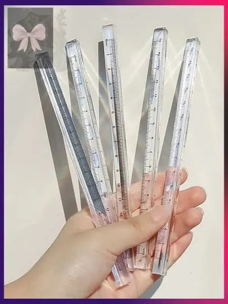 15cm / 20cm Треугольник для студентов Прозрачная линейка