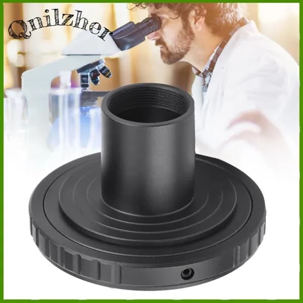 Адаптер для окуляра микроскопа, детальный, 23.2mm T-монтаж для НИКОН