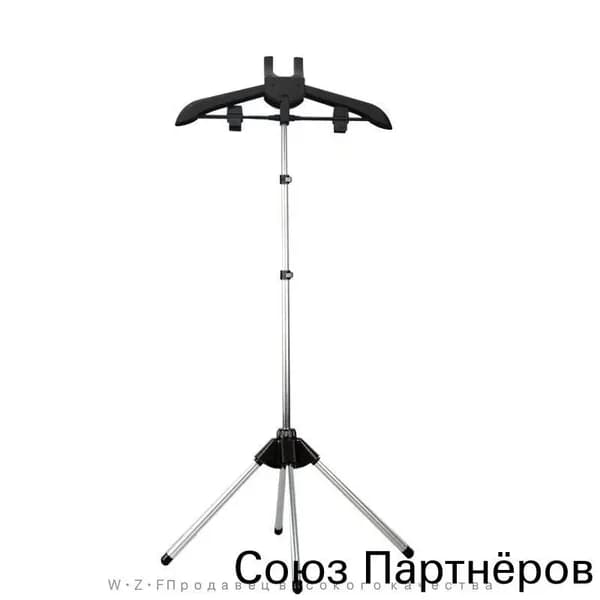 Вешалка напольная 160х50 см черный матовый