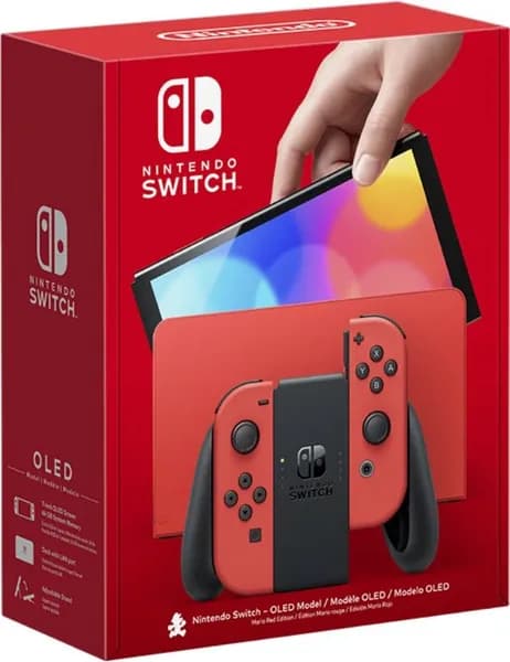 Игровая консоль Nintendo Switch OLED Mario Red Edition