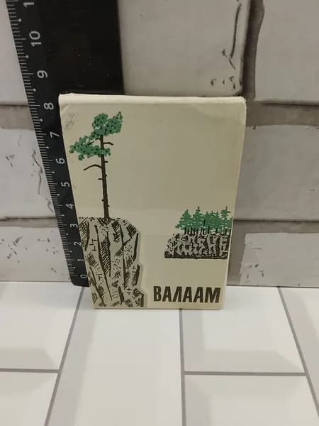 Канцелярия антикварная винтажная Набор из 16 открыток Валаам Художник Чагина