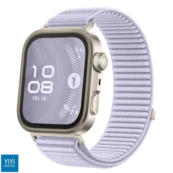 Название: Нейлоновый плетеный ремешок для Huawei Watch Fit3/Fit4/Fit4 Pro, мягкий легкий спортивный браслет с горным узором