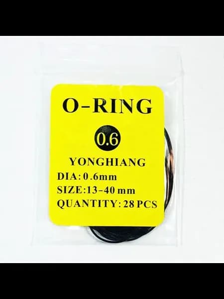 Набор уплотнителей для часов 180 шт. 0.6mm O-Ring