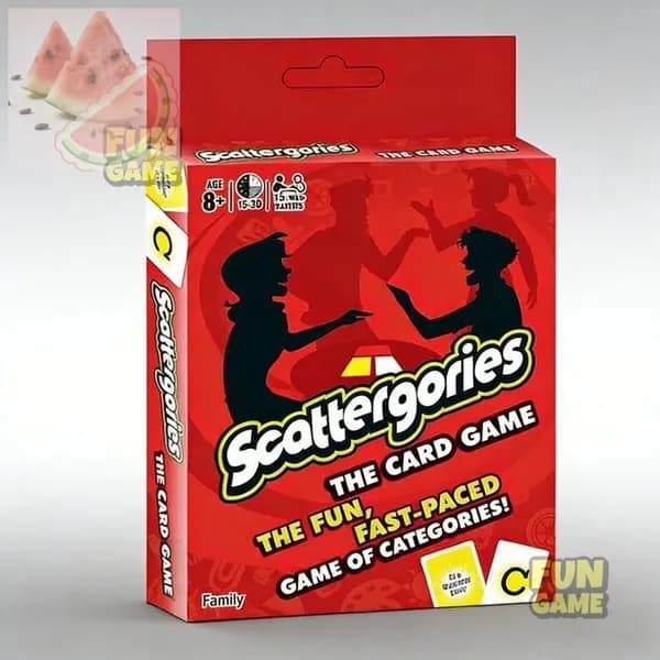 Scattergories: Быстрая карточная игра со словами Для 2-6 игроков от 8 лет