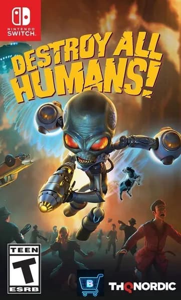 Игра Destroy All Humans! (Nintendo Switch, Русские субтитры)
