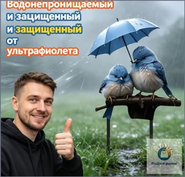 Мостик садовый декоративный