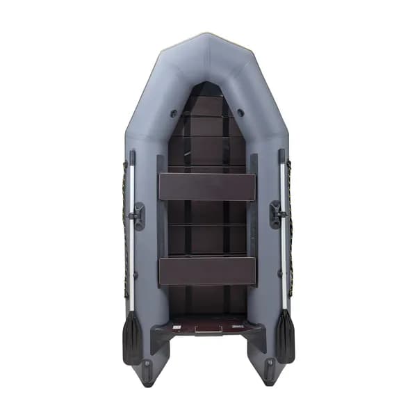 Лодка ПВХ"Чирок-270Р" (реечный настил), серая
