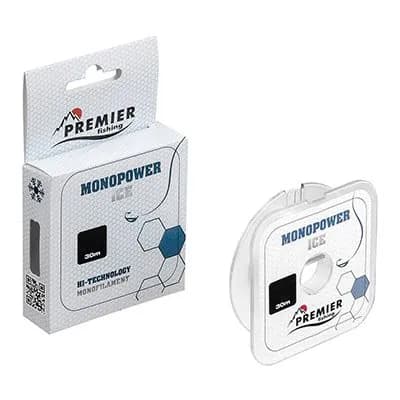 Леска зимняя Premier Fishing Monopower Ice Nylon Clear  d0,12мм 1,7кг 30м