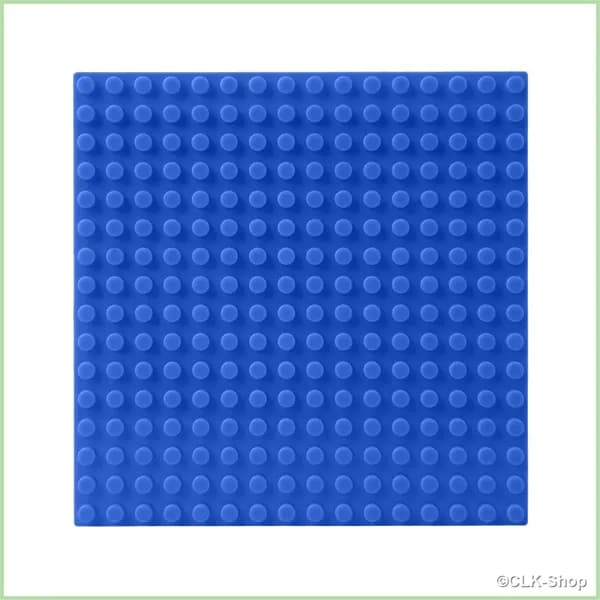 Базовая пластина для кубиков, совместима с Lego, синяя