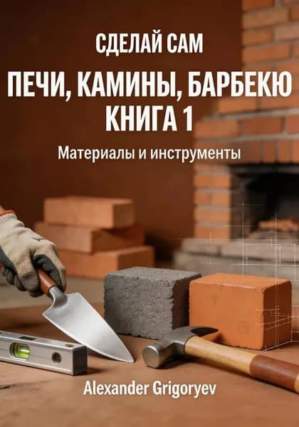Печи, камины, барбекю. Книга 1. Материалы и инструменты | Grigoryev Alexander | Электронная книга