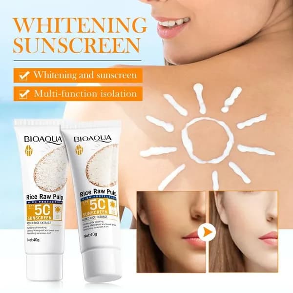 Солнцезащитный увлажняющий крем для лица и тела 50 spf