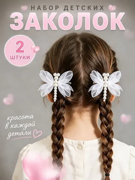 Заколка для волос 2 шт.