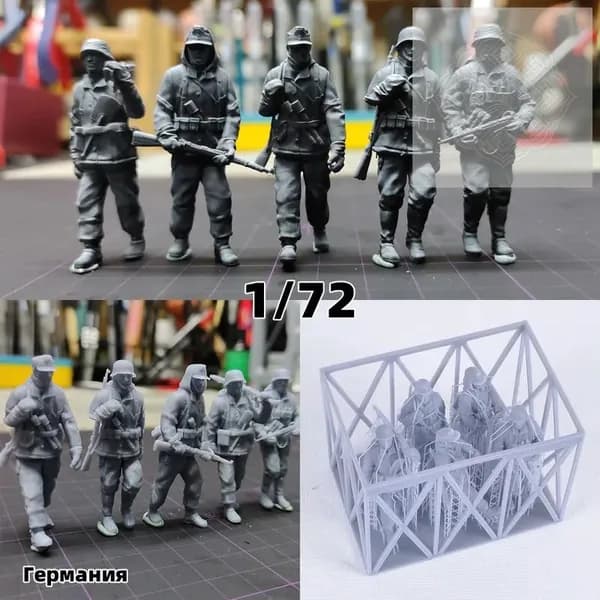 Cor 1/72 сборная модель солдат
