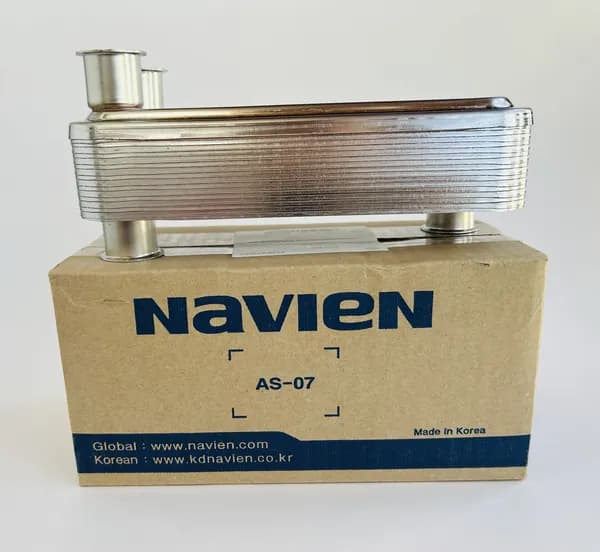 Теплообменник ГВС для Navien Deluxe 35К, Асе 35K (30005008A)