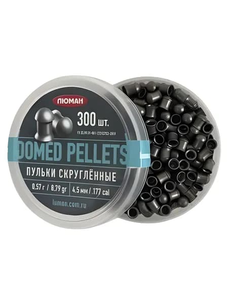 Пульки "Люман" Domed Pellets (300шт.) для пневматики 0,57гр. кал.4,5мм.