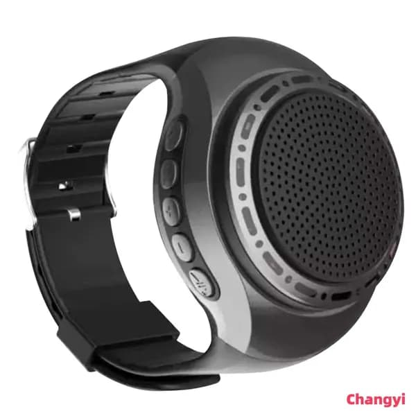 Беспроводная Bluetooth-колонка для велосипеда на запястье с подсветкой и функцией управления съёмкой