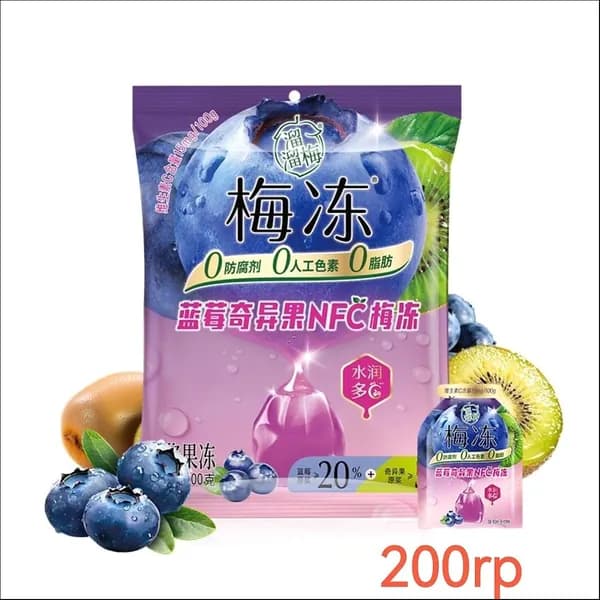 Желе фруктовое Liuliumei набор вкусов 1 шт х 200 гр