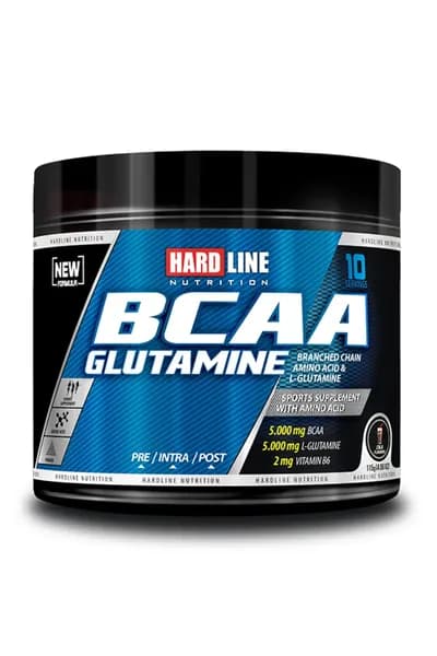 Hardline Nutrition BCAA Глутамин 115 г Кола