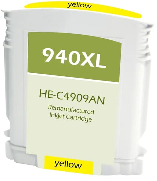 Картридж C4909AE желтый XL, № 940XL, совместимый для принтеров HP