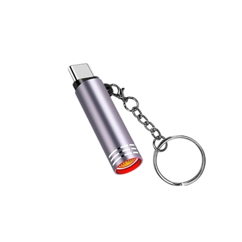(1шт) автомобильный прикуриватель для мобильного телефона typec mini electronic cigarette lighter plug-in-фиолетовый