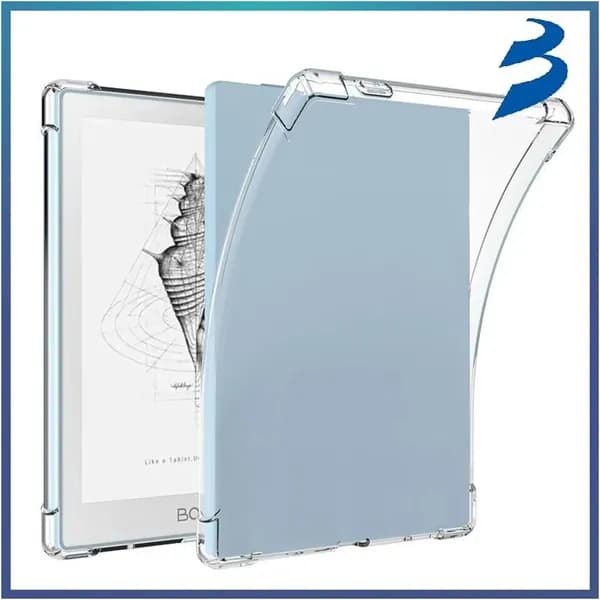 Прозрачный чехол для Onyx Boox Go 6 (Boox Go 6) - Ультратонкая легкая прозрачная силиконовая гибкая мягкая задняя крышка