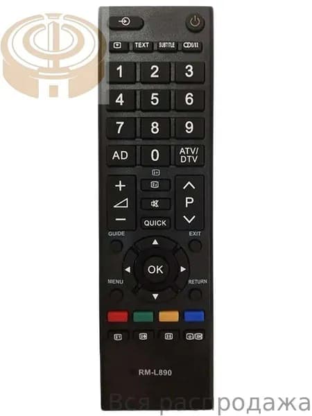 Универсальный пульт Toshiba lcd led Plasma Телевизионный пульт RM-L890 Используйте напрямую, не нужно настроек