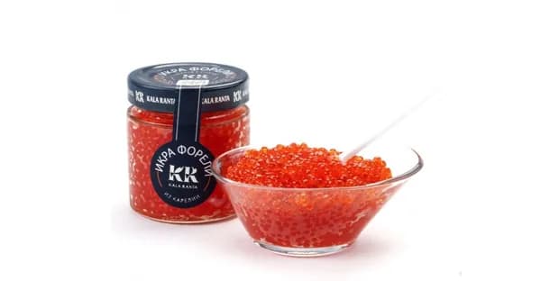 Красная икра 2*200 гр форели КАЛА Я МАРЬЯПОЯТ