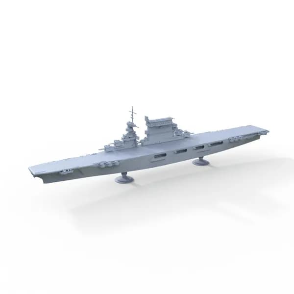 Военная модель, масштаб 1:2000 американский авианосец Лексингтон (CV-2, тип Лексингтон, 1941)